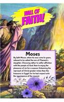 Hall of Faith! Moses: Faith Notebook: Bible Verse Journal: Hebrews 11- By Faith Moses