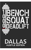 1000 Pounds Bench Squat Deadlift