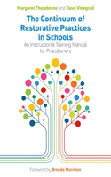 The Continuum of Restorative Practices in Schools: An Instructional Training Manual for Practitioners