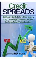 Credit Spreads: Beginners Guide to Low Risk, Secure, Easy to Manage, Consistent Profits for Long Term Wealth Creation