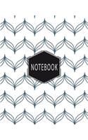 notebook: Hexagonal Graph Paper Notebook/ 150 pages / 8x10 inch /structuring sketches/ Chemistry