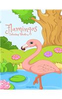 Flamingos Coloring Book 1: (1 Flamingos)