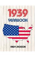 1939 U.S. Yearbook: Interesting Original Book Full of Facts and Figures from 1939 - Unique Birthday Gift / Present Idea!