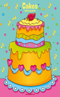 Cakes Coloring Book 1