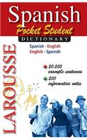 Larousse Pocket Student Dictionary: Spanish-English / English-Spanish