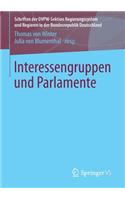 Interessengruppen Und Parlamente