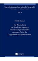 Die Behandlung von Sonderverguetungen bei Personengesellschaften nach dem Recht der Doppelbesteuerungsabkommen