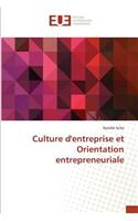 Culture Dentreprise Et Orientation Entrepreneuriale