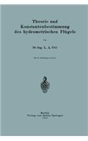 Theorie Und Konstantenbestimmung Des Hydrometrischen Flügels