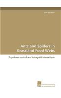 Ants and Spiders in Grassland Food Webs