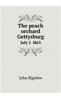 The Peach Orchard Gettysburg July 2 L863