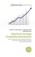 Maximum Entropy Probability Distribution: (English)