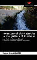 Inventory of plant species in the gutters of Kinshasa