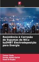Resistência à Corrosão de Espumas de NiCu byDHBT Electrodeposição para Energia