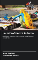 La microfinanza in India