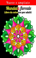 Mandala floreale Libro da colorare per adulti