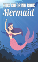 Kids Coloring Book Mermaid