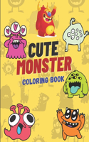 Cute Monster Coloring Book