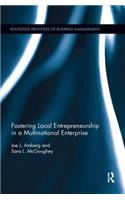 Fostering Local Entrepreneurship in a Multinational Enterprise