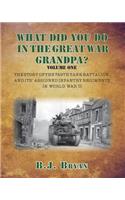 What Did You Do In The Great War Grandpa?