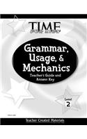 Grammar, Usage, and Mechanics Teacher's Guide Level 2 (Level 2)