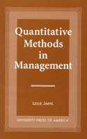 Quantitative Methods in Management