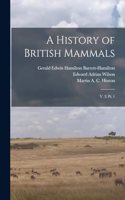 History of British Mammals