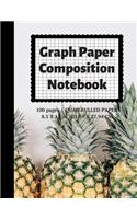 Graph Paper Composition Notebook