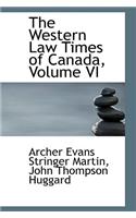 The Western Law Times of Canada, Volume VI