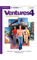 Ventures Level 4 Teacher's Edition with Assessment Audio CD/CD-ROM