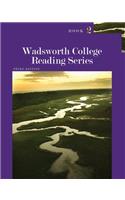 Wadsworth College Reading Series: Book 2: Book 2