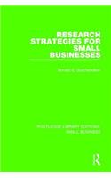 Research Strategies for Small Businesses