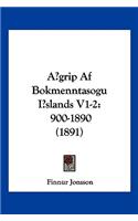 A grip Af Bokmenntasogu Islands V1-2