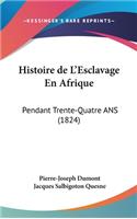 Histoire de L'Esclavage En Afrique