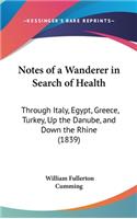 Notes of a Wanderer in Search of Health: Through Italy, Egypt, Greece, Turkey, Up the Danube, and Down the Rhine (1839)