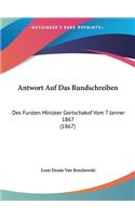 Antwort Auf Das Rundschreiben