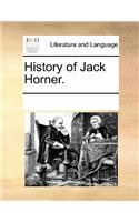 History of Jack Horner.