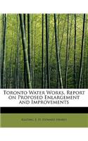 Toronto Water Works, Report on Proposed Enlargement and Improvements