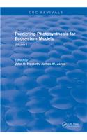 Predicting Photosynthesis For Ecosystem Models
