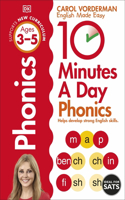 10 Minutes A Day Phonics, Ages 3-5 (Preschool): Supports the National Curriculum, Helps Develop Strong English Skills(DK 10 Minutes a Day)