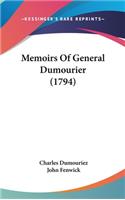 Memoirs Of General Dumourier (1794)