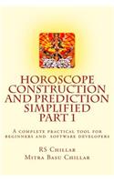 Horoscope construction and prediction simplified