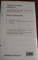 BUSINESS THE INTERNET & THE LAW 63