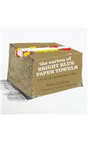Carton of Bright Blue Paper Towels