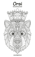 Orsi Libro da Colorare per Adulti 1: (1 Orsi)