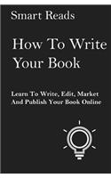 How To Write Your Book