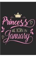 Princesses are born in january