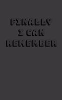 Finally i can remember notebook