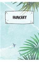 Hungary: Ruled Travel Diary Notebook or Journey Journal - Lined Trip Pocketbook for Men and Women with Lines