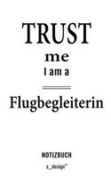 Notizbuch für Flugbegleiter / Flugbegleiterin